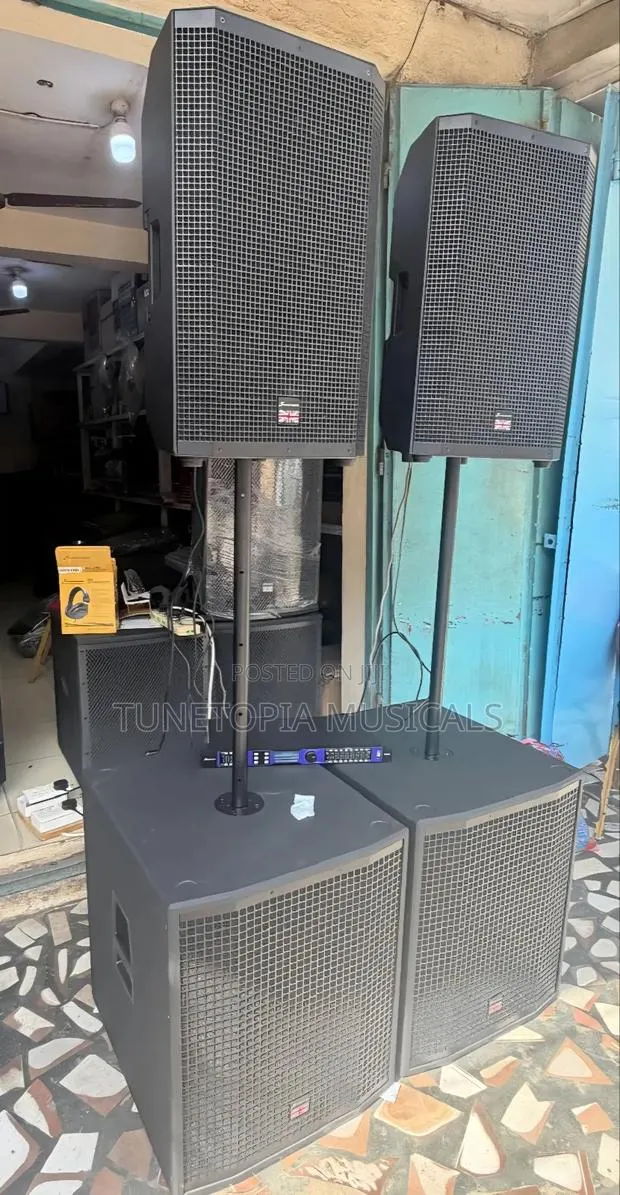 Studiomaster Vortex Active Speakers and Subwoofers(15inches 18inches) · Photo 1