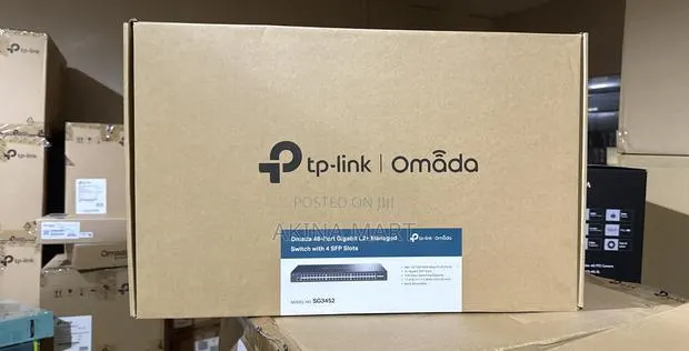 TP-Link 48port Gigabit L2+ Managed Switch With 4SFP Slots · Photo 1
