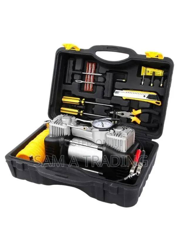 Double Air Pump With Screwdriver Set · Photo 1
