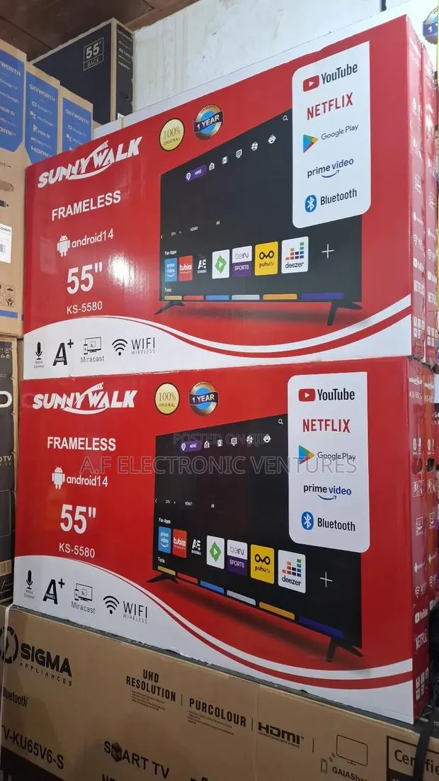 Sunnywalk 55-Inch Smart Android Tv · Photo 1