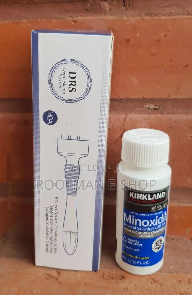 Age-Defy Regrow Kit (Derma Stamp- Minoxidil) · Photo 1