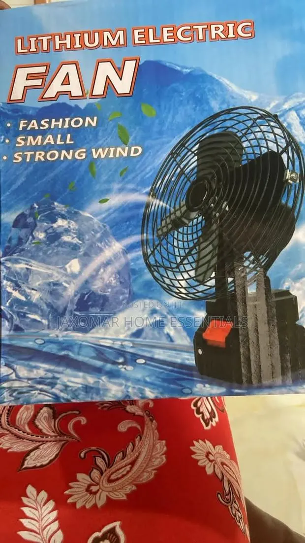 8 Inches Lithium Battery Fan · Photo 1