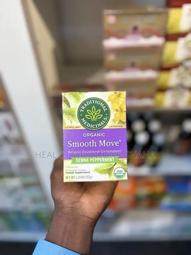 Organic Smooth Move Tea for Gentle Digestive Colon Support · Photo 1