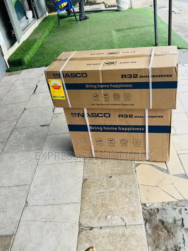 Spectacular Performance White Air Conditioner Dual Inverter Nasco 2hp · Photo 1