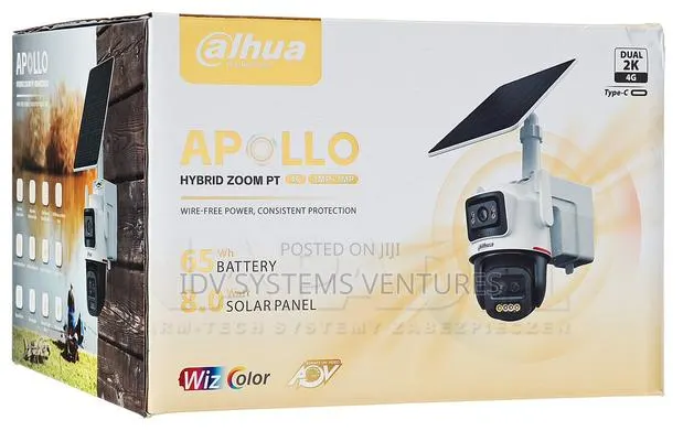 Apollo Hybrid Zoom PT 4G Solar Security Camera · Photo 1