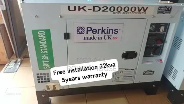 Heavy Duty Perkins 22kva Generator –Strong, Reliable Available Today · Photo 1
