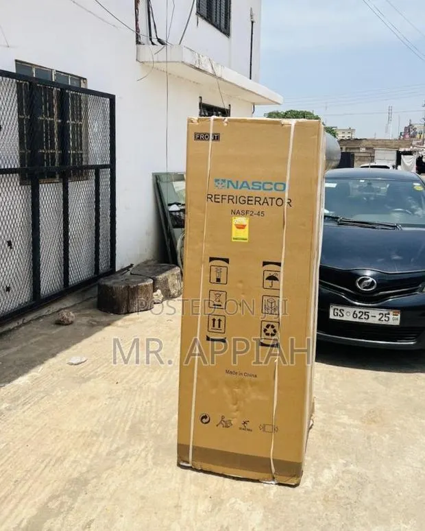 Get Unique Nasco Nasf 2-45 2 Door Fridge(Gray)320liters. · Photo 1