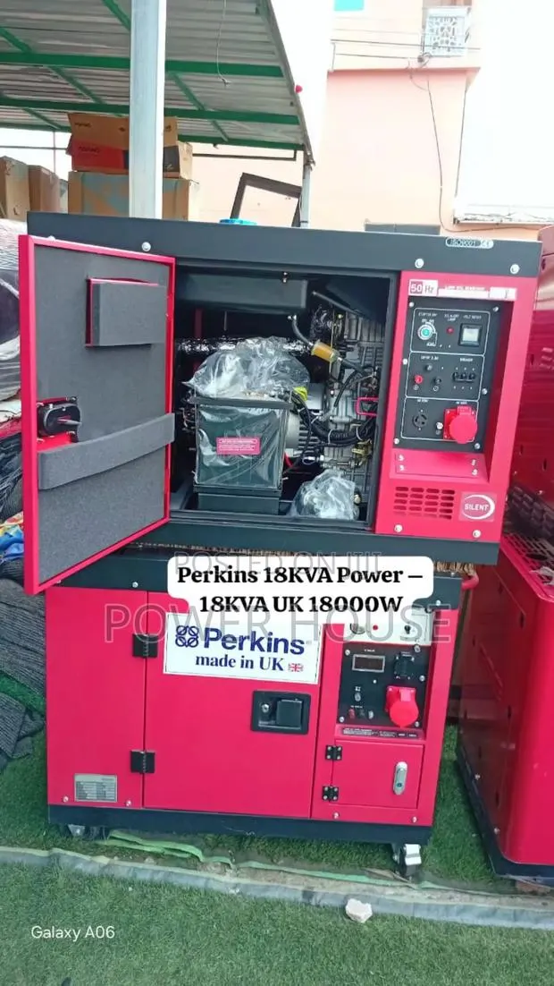 Superior Quality Perkins 18kva Three Phase Diesel Generator Quality · Photo 1