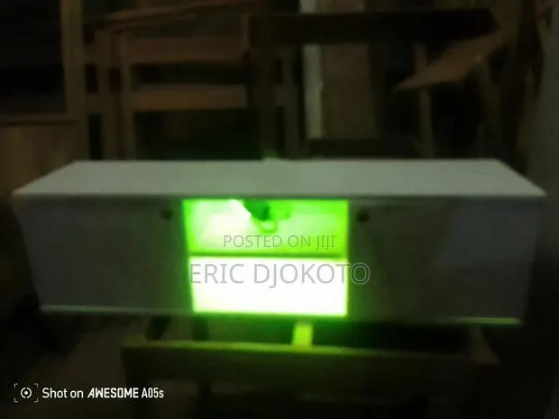 TV Stand With Multi Colored Lights · Photo 1