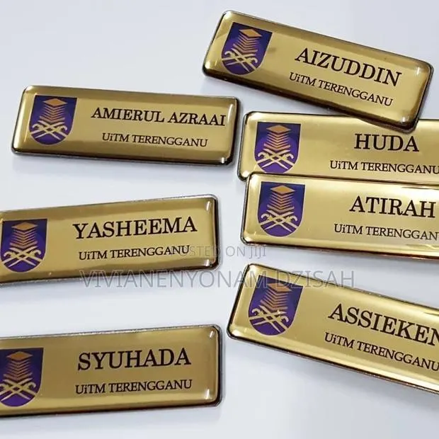 Name Tag With Branding · Photo 1