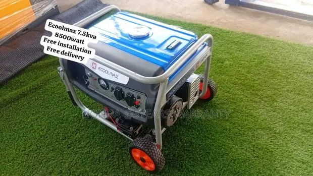 Sustainable Energy Solution Ecoolmax 7.5kva 8500watt Petrol · Photo 1