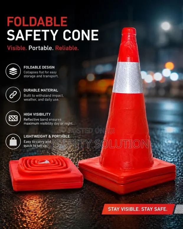 Foldable Safety Cone · Photo 1