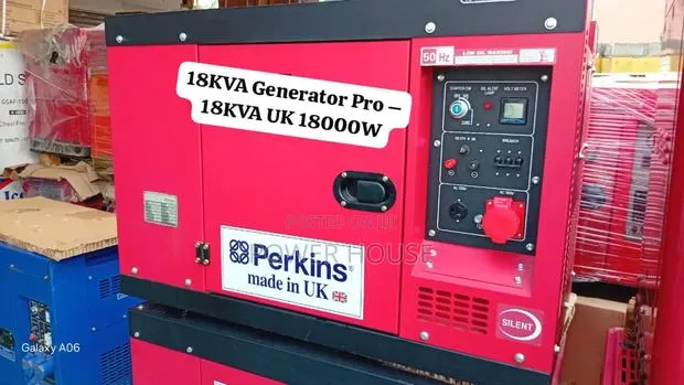 Perkins 18kva Diesel Generator – Uk 18000w Power Machine · Photo 1