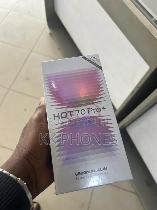 New Infinix Hot 70 Pro 5G+ 256 GB Black · Photo 1