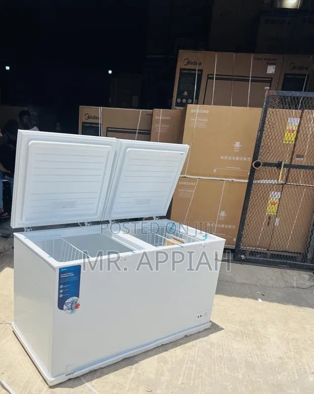Premium Midea 508liters Double Door Chest Freezer(White) · Photo 1