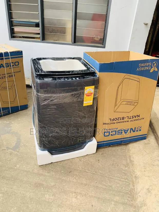 Text Us Nasco 12KG Top Load Washing Machine (NASTL-B120FL) · Photo 1