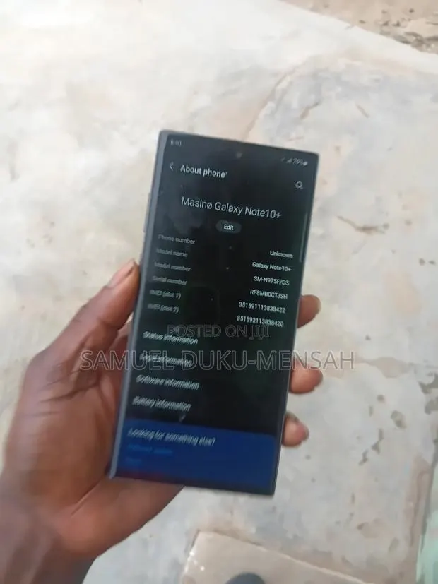 Samsung Galaxy Note 10 Plus 256 GB Silver · Photo 1