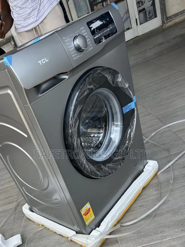 Super Original TCL Washing Machine FrontLoad FullAuto 10.5 Kg Wash Dry · Photo 1