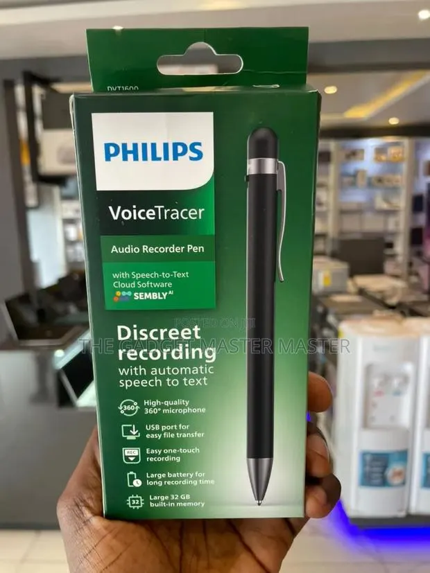 Philips Dvt1600 Voicetracer Audio Recorder Pen · Photo 1