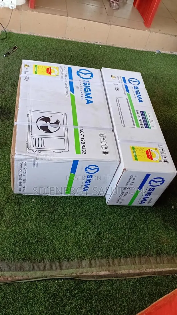 Sigma 1.5HP AC – Quiet Performance Maximum Comfort 1.5HP AC · Photo 1
