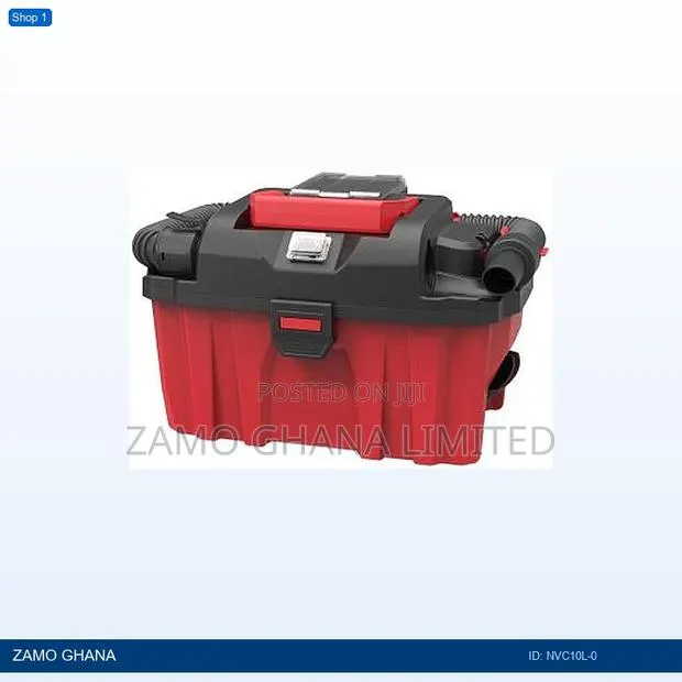 Dc18-24v Vacuum Cleaner 10l 130w >8kpa Box Shape Zero Versi - Nvc10l-0 · Photo 1