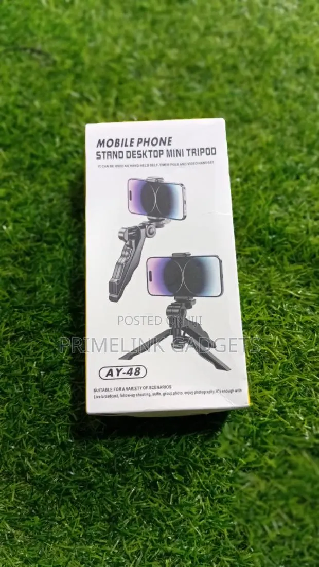 Handheld and Desktop Mini Tripod Stand for Phones · Photo 1