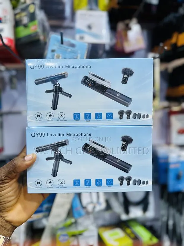 QY99 Wireless Lavalier Microphone · Photo 1