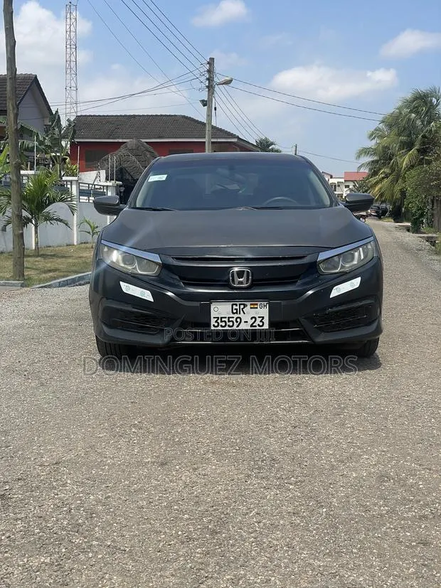 Honda Civic 2016 Black · Photo 1