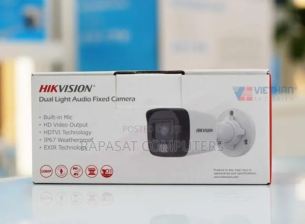 Hikvision Ds-2ce16d0t-LPFS 2mp Smart Hybridaudio Outdoor Camera · Photo 1