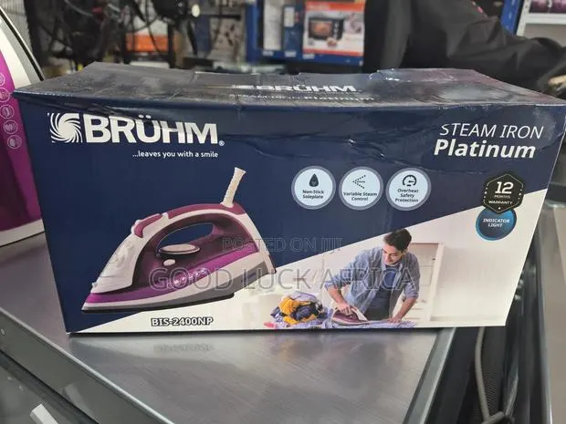 Bruhm Steam Iron 2400w (BIS-2400NP) · Photo 1