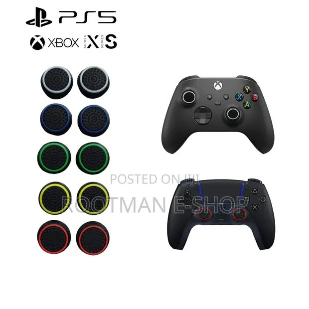 10pcs of Thumb Grips for PS5, PS4, Xbox Precision Rings · Photo 1