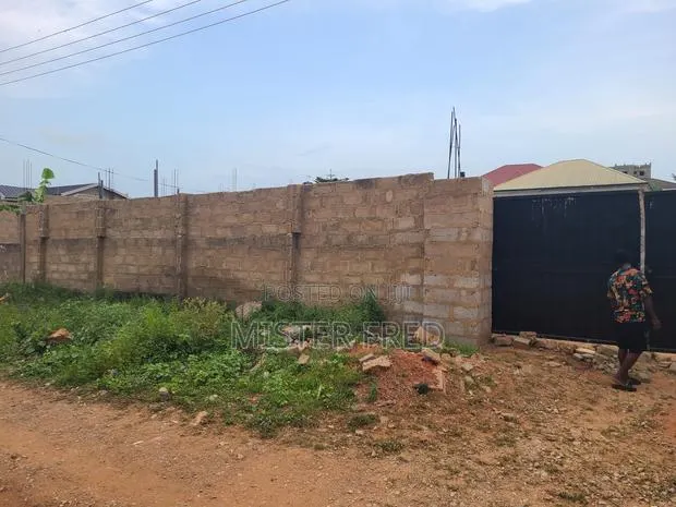 Walled and Gated Land for Sale at New Bortianor · Photo 1
