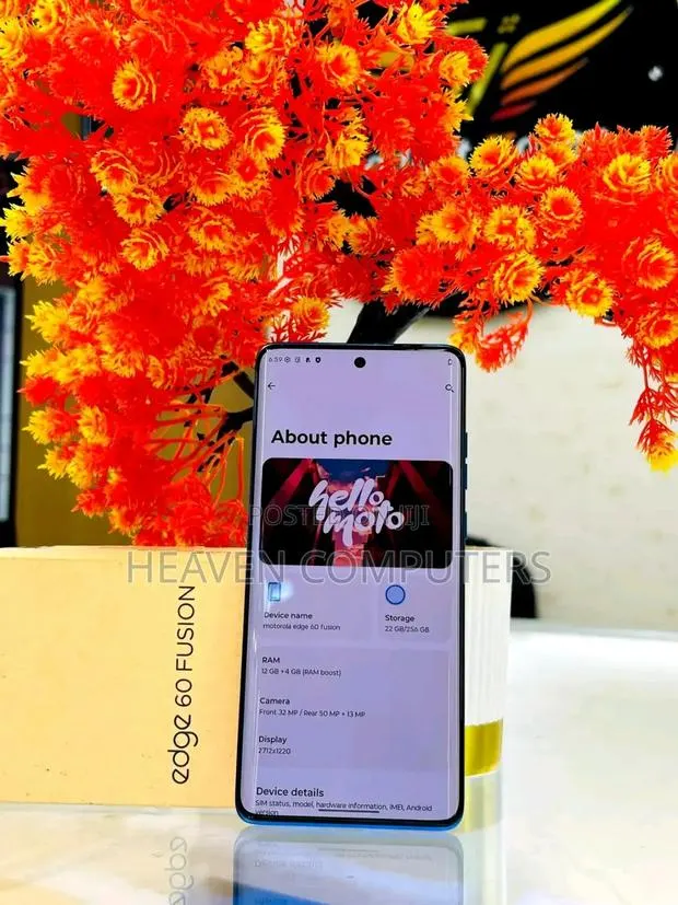 New Motorola Edge 60 Fusion 256 GB Blue · Photo 1