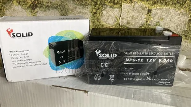 Solid Ups Battery, 12v, 9ah · Photo 1