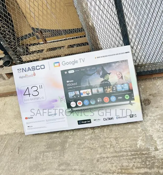 High Quality Nasco 43′′ Full HD Smart LED TV NAS-J43FBFL-And · Photo 1