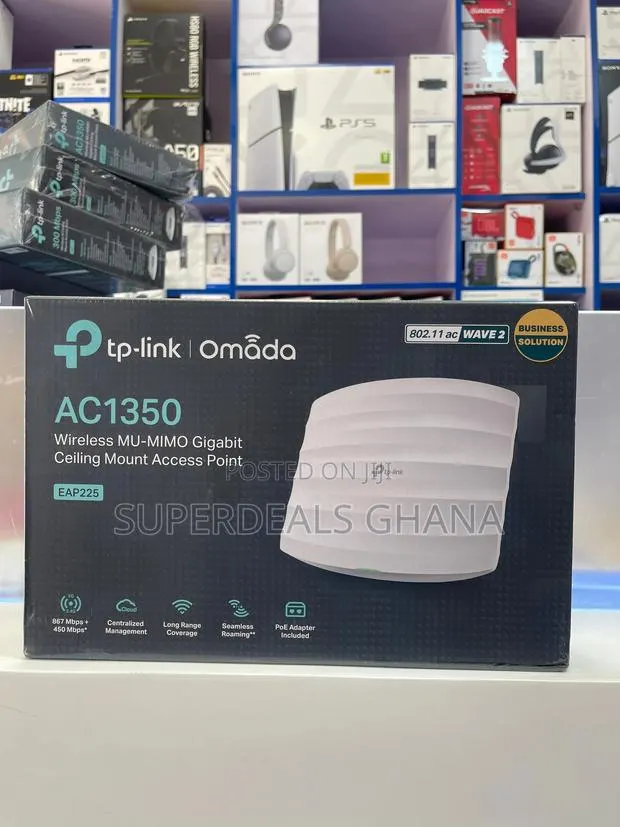 Tp-Link EAP225 AC1350 Wireless Gigabit Ceiling Mount · Photo 1