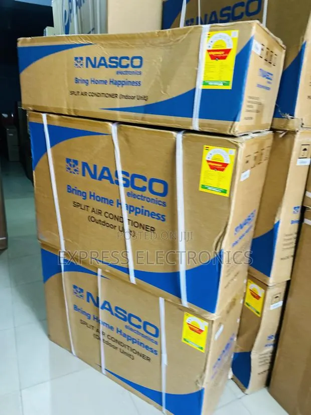 2.5hp Self Cleaning Dual Inverter Air Conditioner Nasco Split White · Photo 1