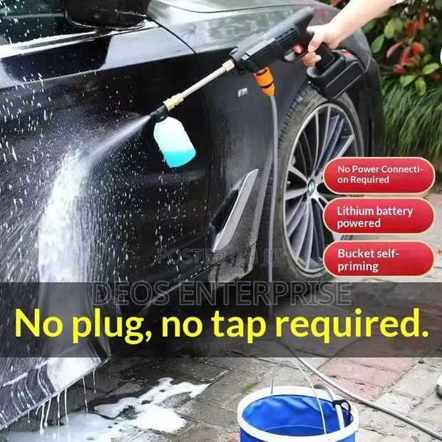 48V Cordless High Pressure Water Cleaner · Photo 1