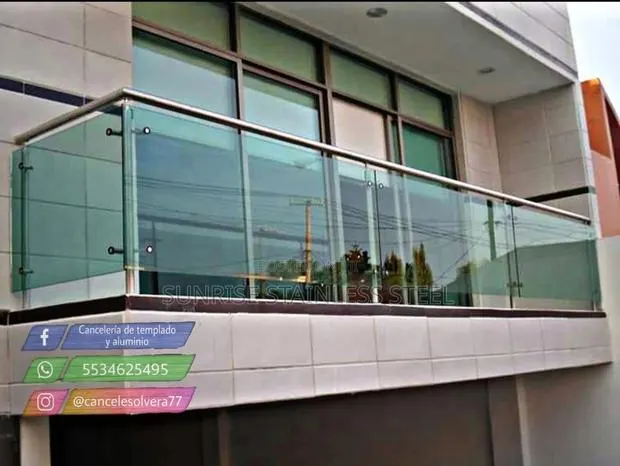 Sunrise Stainless Rail Glass Balustrade · Photo 1