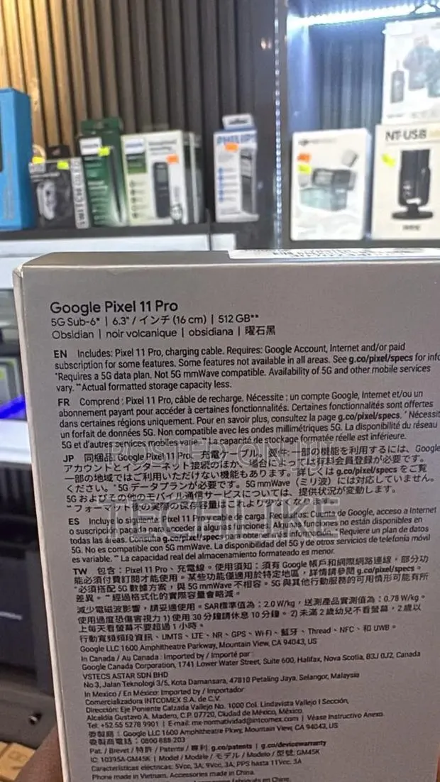 New Google Pixel 11 Pro 512 GB Black · Photo 1
