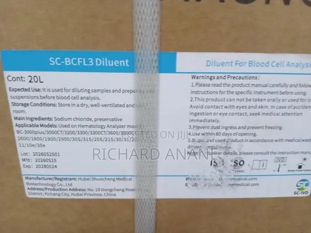Diluent, 3-Part Hematology Analyzer · Photo 2