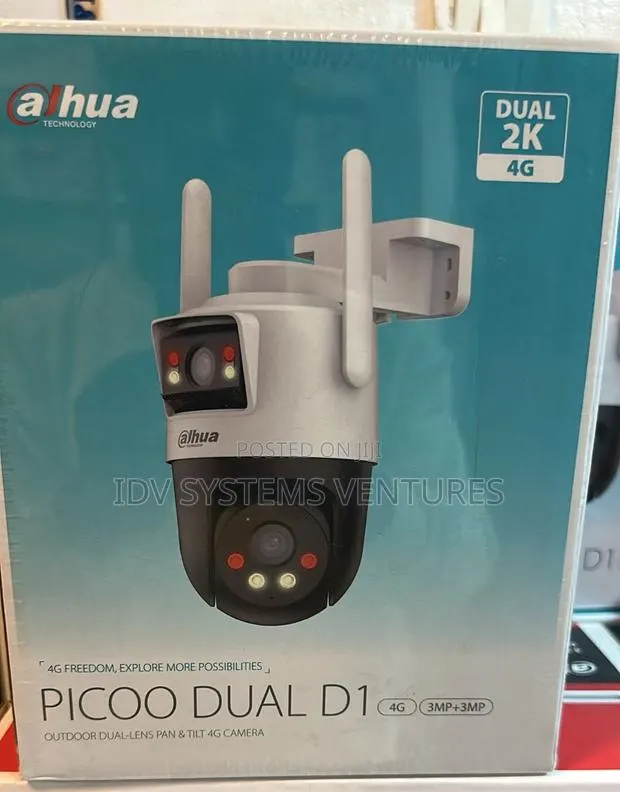 CCTV Camera P3d-3f-Pv-4g 3+3mp Outdoor Dual-Lens Pan Tilt 4g Camera · Photo 1