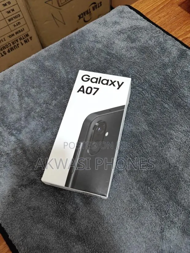 New Samsung Galaxy A07 256 GB Black · Photo 1