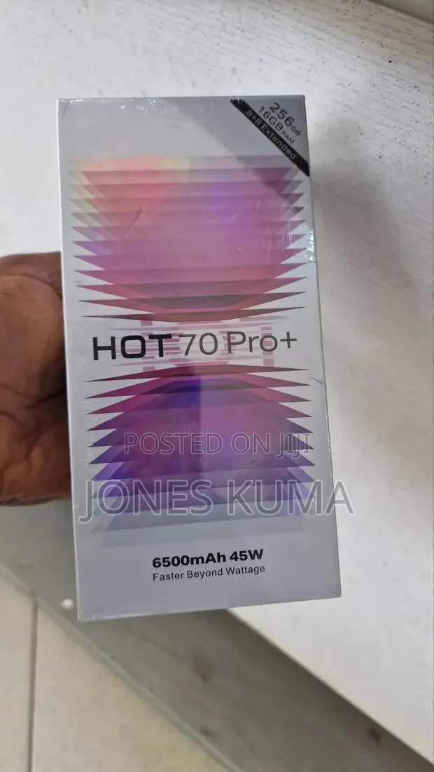 New Infinix Hot 70 Pro 5G+ 256 GB Blue · Photo 1