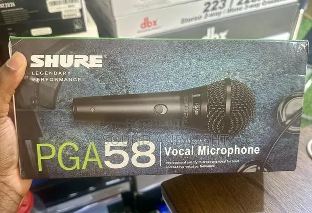 Shure Pga 58 Vocal Microphone · Photo 1