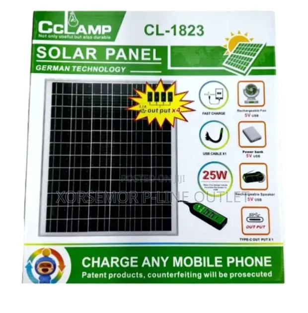 Cl- 1823 Solar Panel 25w 5v · Photo 1