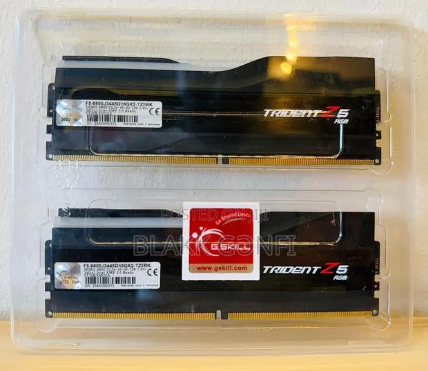 GSkiLL TridentZ Neo 32gb Ddr5 RGB Ram [6800mhz] · Photo 1