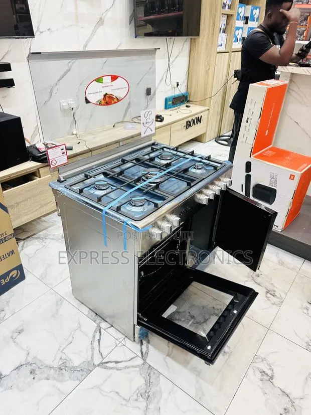 Freestanding Gas Cooker Oven 5burner 60/90 Midea Tech · Photo 1