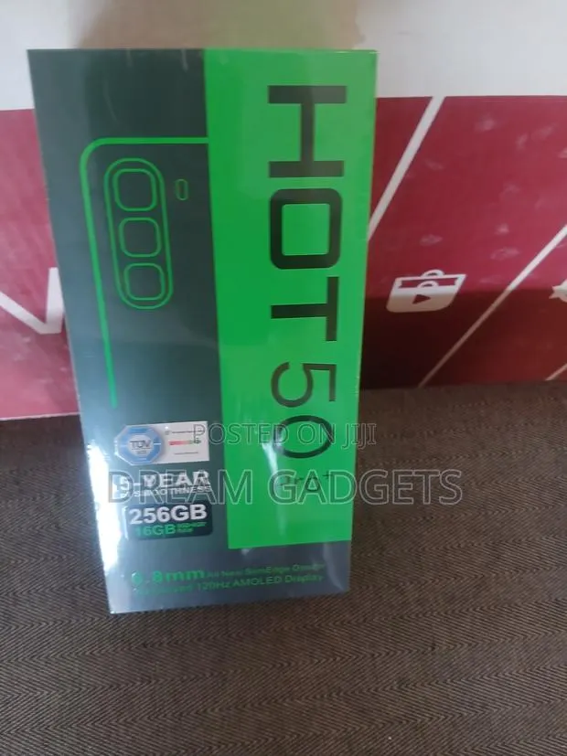 New Infinix Hot 50 Pro+ 4G 256 GB Blue · Photo 1