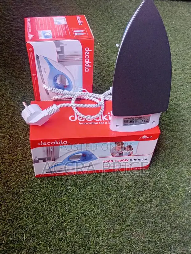 Decakila Iron 1200W Electric Dry Iron Fast Heating · Photo 1